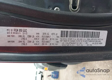 2016 Jeep Patriot Latitude from USA, damaged, VIN 1C4NJRFB4GD617114